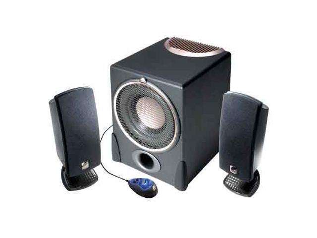 Cyber Acoustics A 3780rb Speakers Newegg Cyber Acoustics A 3780rb 180 Watts 2 1 Subwoofer And Satellite Speaker System