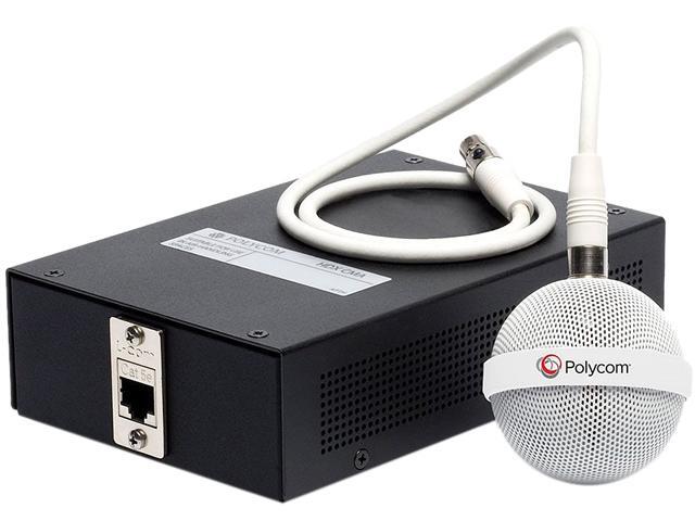 PLANTRONICS INC. Poly IP Ceiling Microphone Array-White: Contains Electronics Interface, Wall PLA Digital Cameras / Keyboards / INPU Microphones - Audio Input