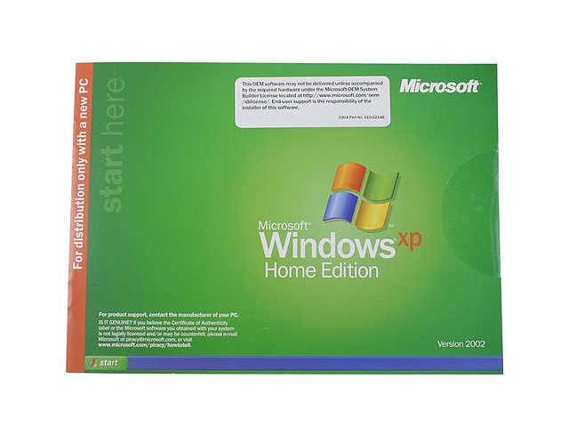 windows xp home edition service pack 2