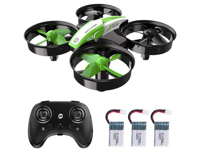 Holy Stone - HS210 Mini Drone Quadcopter for  Kids and Adults with 3 Batteries, Green