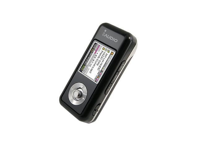  iAUDIO U3  Black 2GB MP3 Player U3  2048BL Newegg com