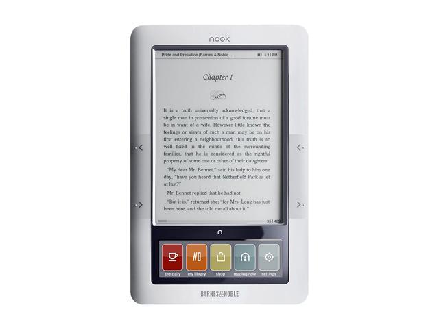 Barnes & Noble NOOK Wi-Fi eReader BNRV100 - Newegg.com