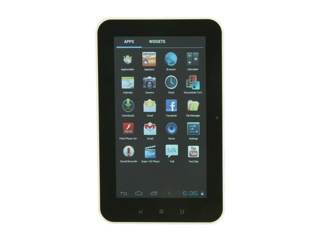 Aluratek AT107F 512MB Memory 7.0" 800 x 480 Internet Tablet Android 4.0 (Ice Cream Sandwich)