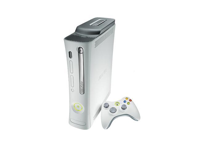 Microsoft Xbox 360 Pro with HDMI 20 GB Hard drive White 