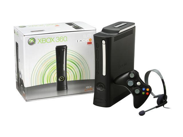 Microsoft Xbox 360 Elite 120 GB Hard Drive Black Xbox 360 Consoles ...