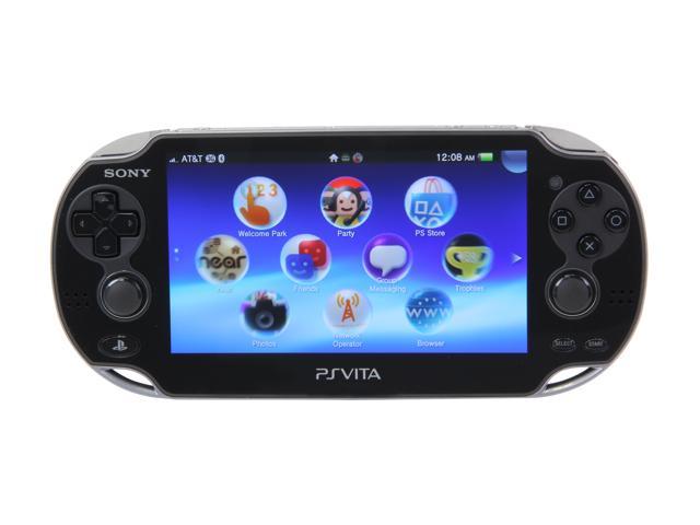 Sony PSVita System w/Wi-Fi & 3G Black 8GB Memory Card, AT&T Session ...