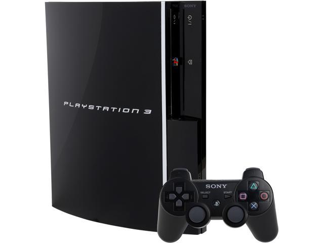 Sony Playstation 3 (CECHA01) 60 GB Game Console Backward Compatible with 1 Dual Shock Controller