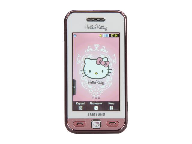 Samsung Star Hello Kitty Unlocked GSM Bar Phone w/ 3" Touch Screen ...