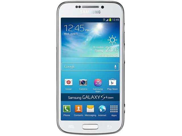 Samsung Galaxy S4 Zoom SM-C101 3G Unlocked GSM Cell / Camera Phone 4.3" White 8 GB (5 GB user available) 1.5GB RAM