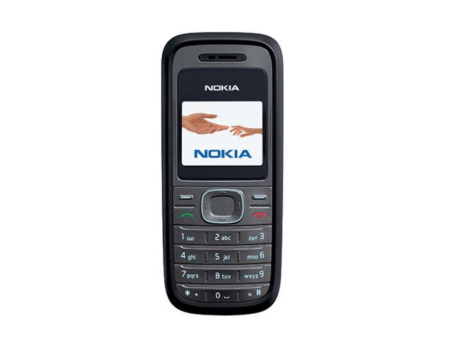 Nokia 1208 Us Version Unlocked Cellphone Black - Newegg.com