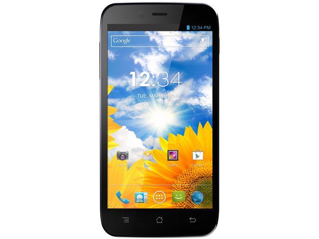 Blu Studio 5.0 S D570A Unlocked GSM Dual-SIM Android Cell Phone 5" Black 4 GB ROM, 1 GB RAM
