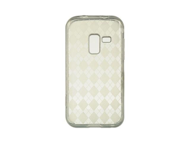Samsung Galaxy S Attain 4G R920 Clear Checker Design Crystal Skin