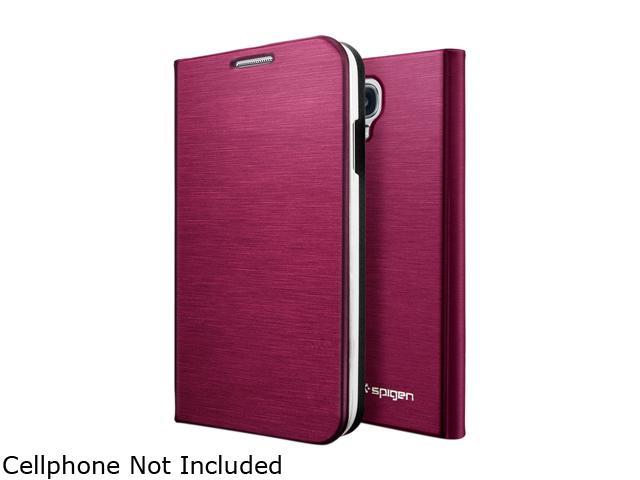 Spigen Slim Wallet Metallic Red Case For Samsung Galaxy S4 SGP10281