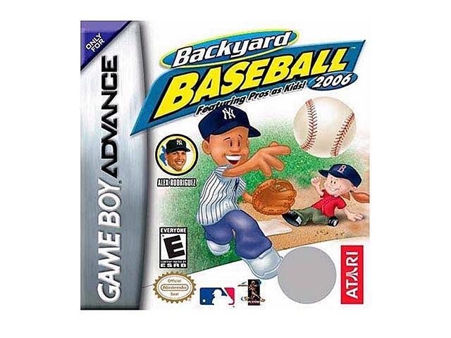 Backyard Baseball 2006 Gameboy Advance Game Atari Newegg Com