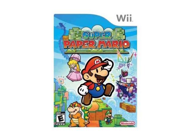 Super Paper Mario Wii Game 