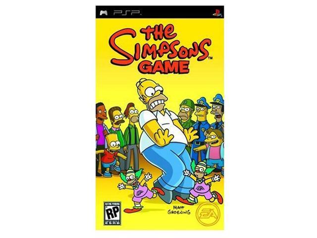the simpsons game psp