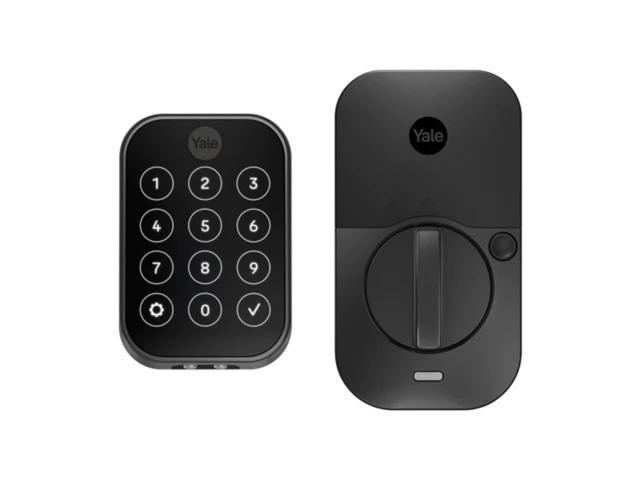 Yale Assure Lock 2 Key-Free Touchscreen with Bluetooth in Black Suede