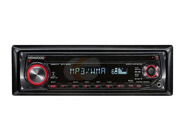 Kenwood In Dash Mp3 Wma Cd Receiver W Front Aux Input