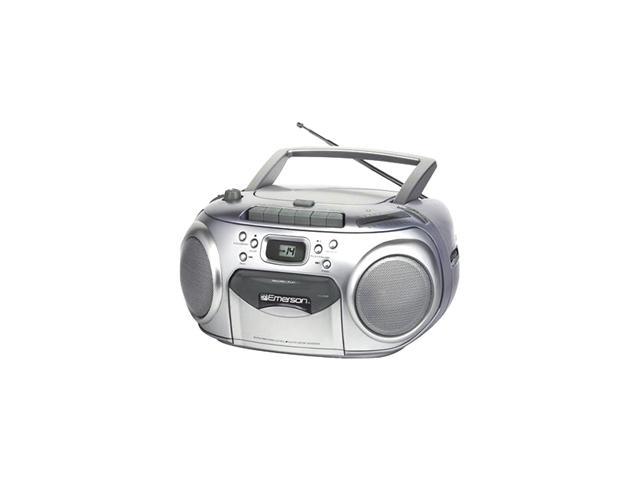 Emerson Radio/CD/Cassette Player/Recorder Boombox PD6548SL