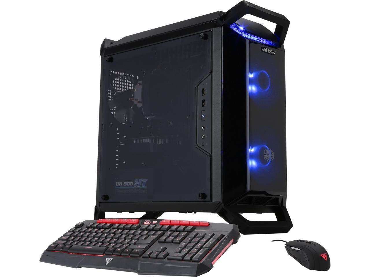 Abs Master Pro Gaming Desktop Pc Nvidia Geforce Gtx 1050 Ti 4 Gb Ryzen 5 2400g 3 60 Ghz 16 Ddr4 120 Ssd 1 Tb Hdd Windows 10 Home 64 Bit Ala078