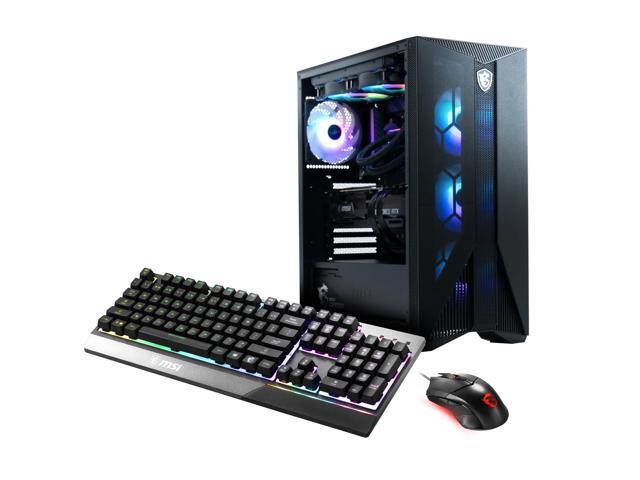 MSI Gaming Desktop Aegis RS 13NUE-450US Intel Core i7 13th Gen 13700KF (3.40GHz) 32GB DDR5 2 TB PCIe SSD NVIDIA GeForce RTX 4070 Windows 11 Home
