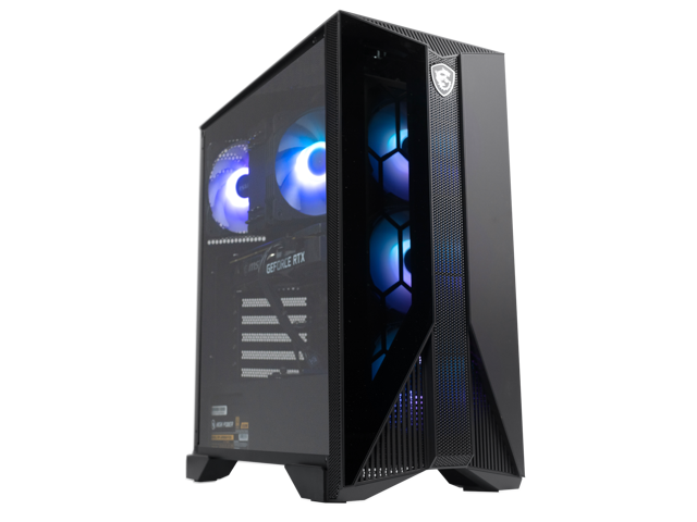 MSI Gaming Desktop Aegis R 13NUC7-477US Intel Core i7 13th Gen 13700F (2.10GHz) 16GB DDR5 2 TB PCIe SSD NVIDIA GeForce RTX 4060 Windows 11 Home 64-bit