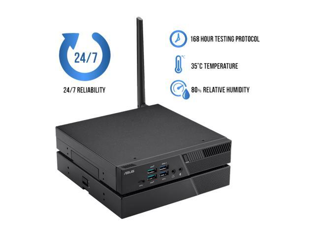 ASUS Desktop Computer PB60G-B3013ZD Intel Core i3 8th Gen 8100T (3.10 GHz) 8 GB DDR4 256 GB SSD Intel UHD Graphics 630 Windows 10 Pro 64-bit