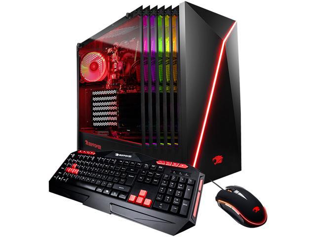 iBUYPOWER Gaming Desktop Slate 020A Ryzen 5 2nd Gen 2600 (3.40 GHz) 8 ...