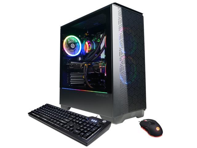 CyberpowerPC Gaming Desktop PC Gamer Xtreme GX60330LQ Intel Core i7 13th Gen 13700K (3.40GHz) 16GB DDR5 1 TB PCIe SSD NVIDIA GeForce RTX 4070 Ti Windows 11 Home 64-bit