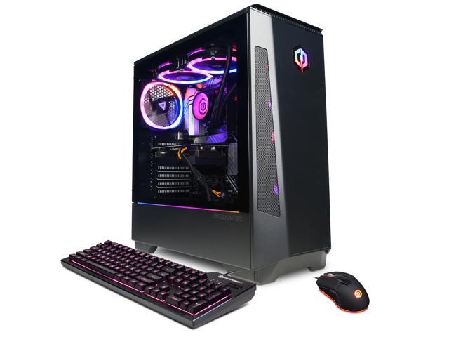 CyberpowerPC Gaming Desktop PC Gamer Master GM60680LQ Ryzen 9 7000 Series 7900X (3.30GHz) 32GB DDR5 1 TB PCIe SSD NVIDIA GeForce RTX 4070 Ti Windows 11 Home 64-bit