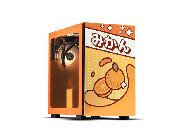Ironside Computers Gaming Desktop Juicebox ITX Orange Intel Core i5 13th Gen 13600KF (3.50GHz) 16GB DDR4 500 GB SSD NVIDIA GeForce RTX 3060 Windows 11 Home 64-bit
