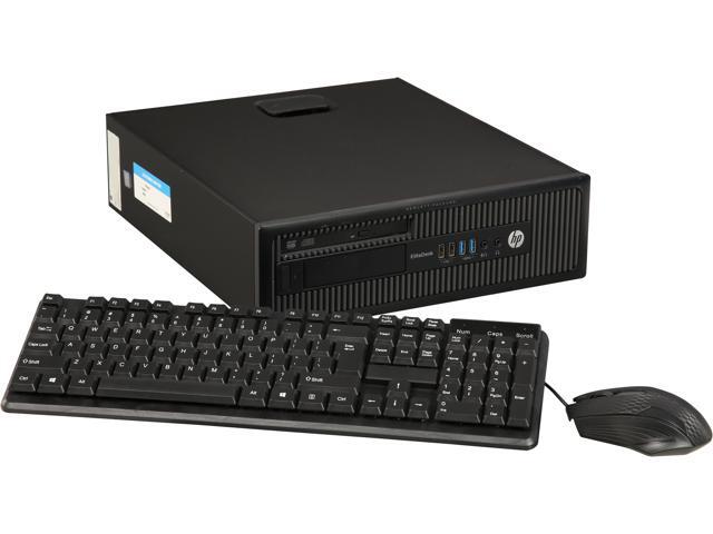 HP Grade A Desktop Computer EliteDesk 800 G1 Intel Core i7 4th Gen 4770 (3.40 GHz) 16 GB DDR3 1 TB SSD Windows 10 Pro 64-bit 1 Year Warranty