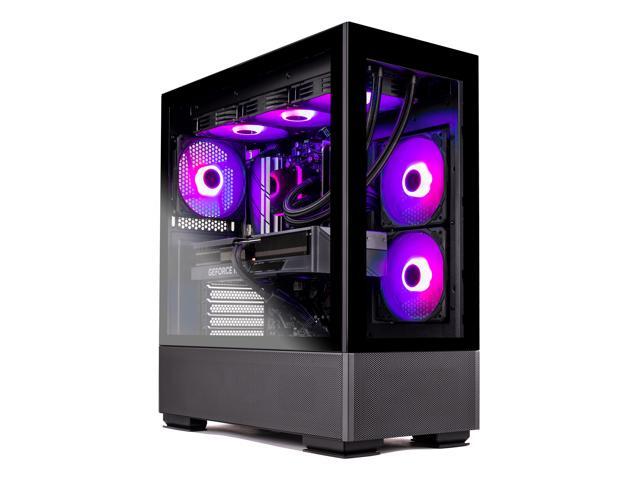 Skytech Azure Gaming PC Desktop - Intel Core i7 12700K 3.6 GHz, NVIDIA RTX 4070, 1TB NVMe SSD, 16GB DDR4 RAM 3200, 750W GOLD PSU, 360mm AIO, Wi-Fi, Windows 11 Home 64-bit