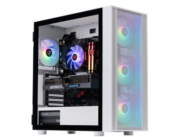 ABS Eurus Aqua High Performance Gaming PC - Intel i7 13700F - GeForce RTX 4070 Ti - 16GB DDR5 5600MHz - 1TB M.2 NVMe SSD - EA137F470TI