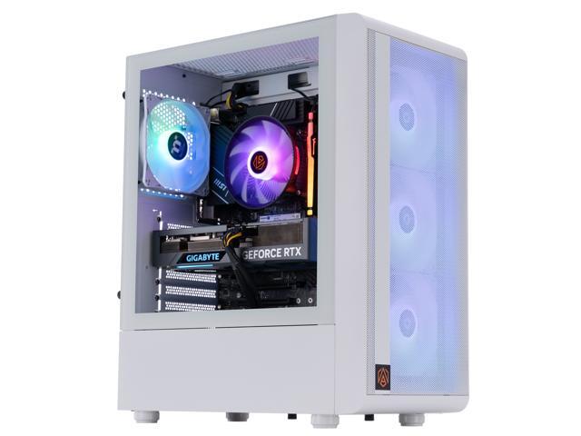 ABS Stratos Aqua Gaming PC - Intel i7 13700F - GeForce RTX 4070 - 16GB DDR5 5600MHz - 1TB M.2 NVMe SSD - SA137F4070