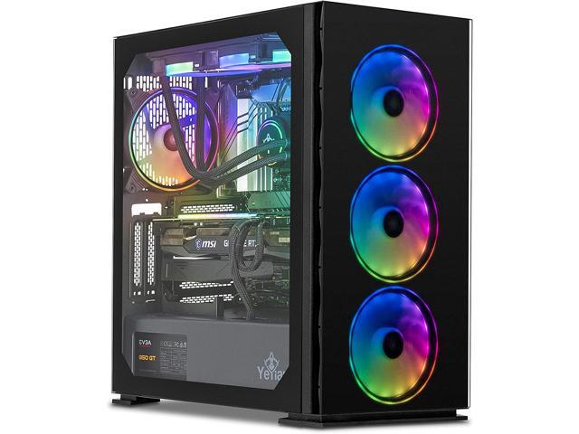 Yeyian Gaming Desktop YPI-YARX13-03 Intel Core i7 13th Gen 13700KF (3.40GHz) 32GB DDR5 2 TB SSD NVIDIA GeForce RTX 4070 Ti Windows 11 Home