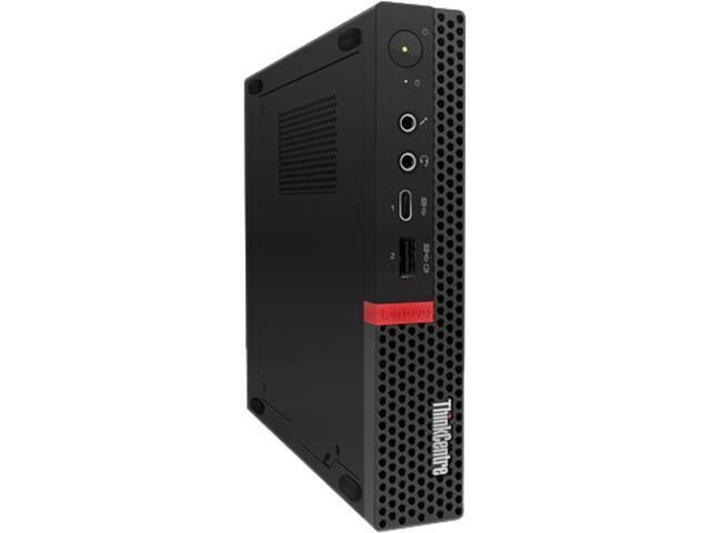 Lenovo Desktop Computer ThinkCentre M720 Tiny (10T7003HUS) Intel Core i3 8th Gen 8100T (3.10 GHz) 8 GB DDR4 128 GB SSD Intel UHD Graphics 630 Windows 10 Pro 64-Bit