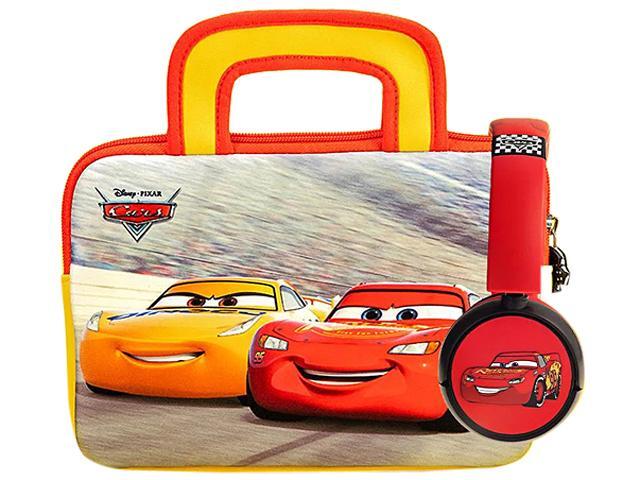 Pebble Gear PG916625M Cars 8" Carry Bag and Headphone Bundle