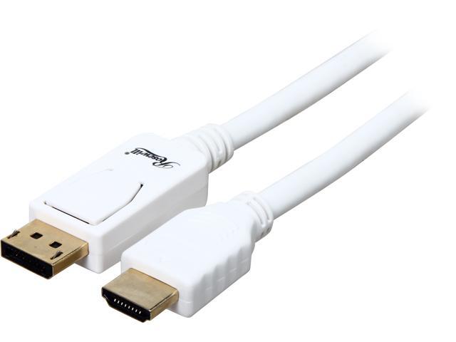 3Ft-25Ft DP DisplayPort 20 Pin 28 AWG Cable w//Latche Gold Plated Connector 1080P