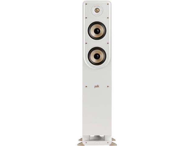 Polk Audio - Signature Elite ES50 Hi-Res Tower Speaker - Elegant White-Washed