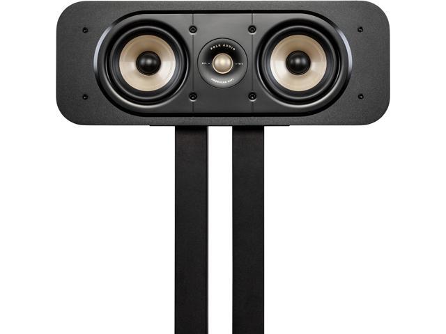 Polk Audio - Signature Elite ES30 Hi-Res Center Channel Speaker - Stunning Black