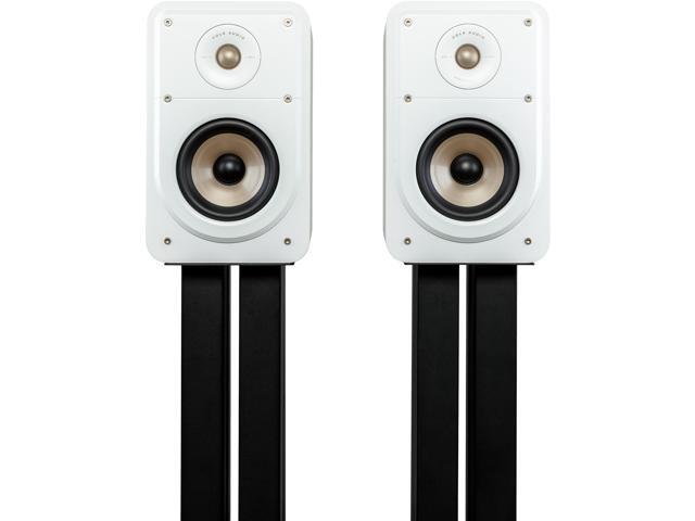 Polk Audio - Signature Elite ES15 Hi-Res Bookshelf Speaker - Elegant White-Washed