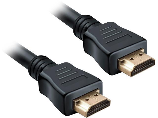 Tuff Mount 2215 12 ft. Black HDMI Cable With Hi Speed Ethernet 3D compatible