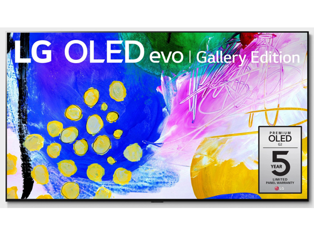 LG 55" Class G2 Series OLED 4K evo Smart TV (OLED55G2PUA, 2022)
