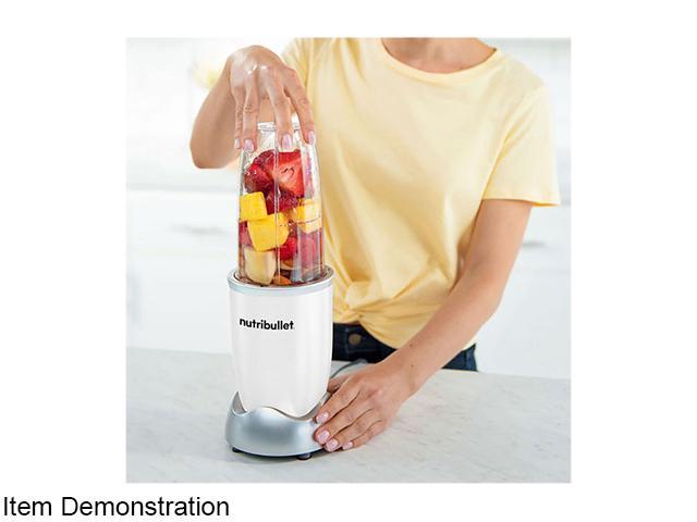 NutriBullet NB90901W White 32 oz. Jar Size Pro Blender 900W Mono speed