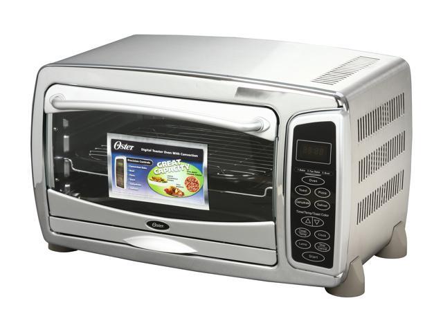 Oster 6058 Stainless Steel 6 Slice Digital Toaster Oven Newegg Com Oster 6058 Stainless Steel 6 Slice Digital Toaster Oven