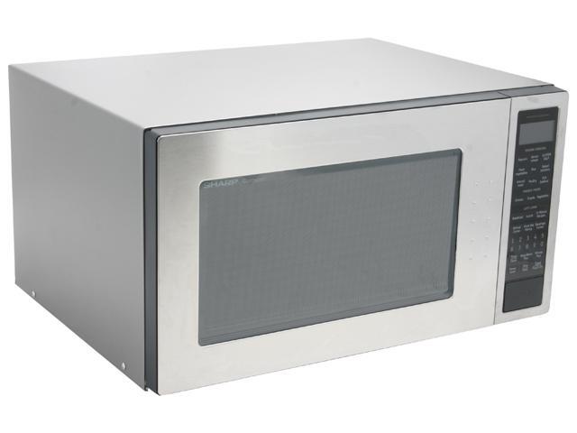 Sharp 2 0cu Ft Full Size Microwave Oven R 530es Sharp 1200 Watts 2 0cu Ft Full Size Microwave Oven R 530es Stainless
