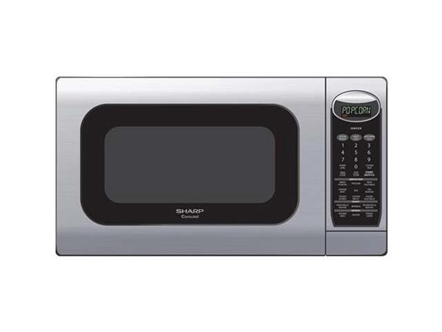Sharp Family Size Countertop Microwave Oven R 425ls Sharp 1100 Watts Family Size Countertop Microwave Oven R 425ls Stainless Steel
