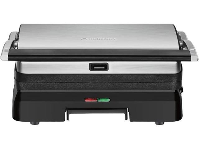 Cuisinart GR-11P1 Brushed Stainless Griddler Grill & Panini Press