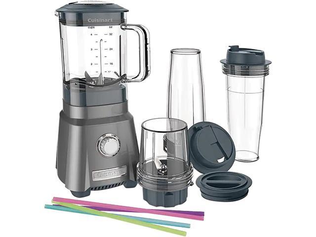 Cuisinart CPB-380P1 Black/Stainless 32 oz. Jar Size Hurricane Compact Juicing Blender